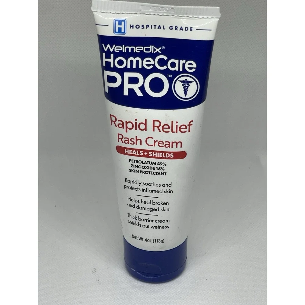 HomeCare‎ PRO Rapid Relief Adult Diaper Rash Cream – 4 Ounce (Pack of 1)